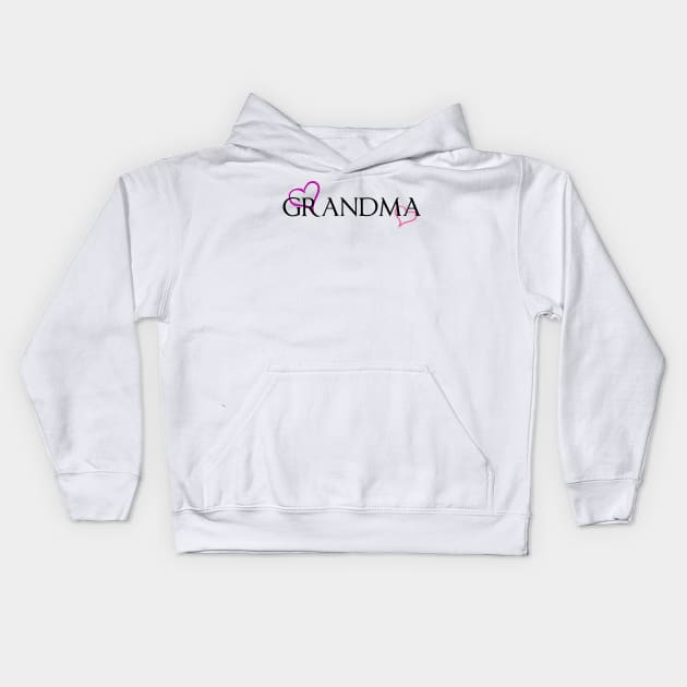 Grandma Kids Hoodie by CindersRose